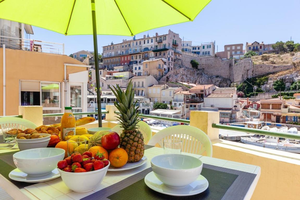 Au Vallon -Terrasse De Reve Au Vallon Des Auffes 마르세유 외부 사진